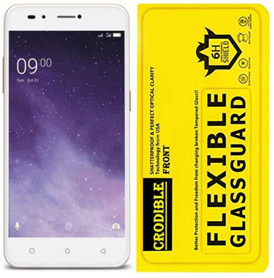 CRodible Tempered Glass Guard for Lava Z90(Pack of 1)