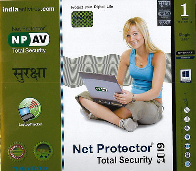 Net Protector Anti-virus 1 User 1 Year(CD/DVD)