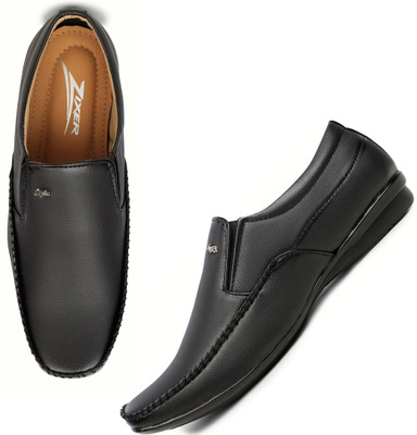 Zixer Corporate IV Office Formal shoes Slip On For Men(Black , 9)