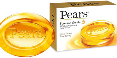 Pears Pure and Gentle Natural Oils Bar Epic 75G (Pack of 3 )(225 g)