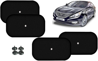 Auto Kite Side Window Sun Shade For Hyundai Sonata Fluidic(Black)