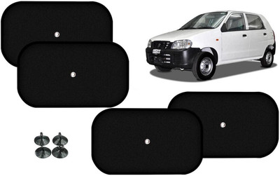 Auto Kite Side Window Sun Shade For Maruti Suzuki Alto(Black)