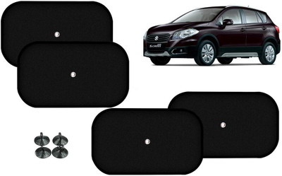 Auto Kite Side Window Sun Shade For Maruti Suzuki S-Cross(Black)