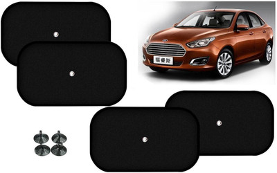 Auto Kite Side Window Sun Shade For Ford Escort(Black)