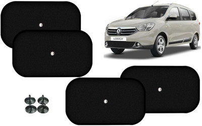 Auto Kite Side Window Sun Shade For Renault Lodgy(Black)