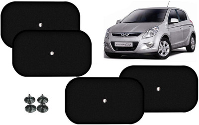 Auto Kite Side Window Sun Shade For Hyundai i20(Black)