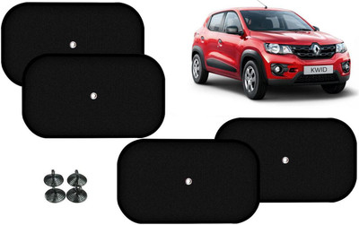 Auto Kite Side Window Sun Shade For Renault Kwid(Black)