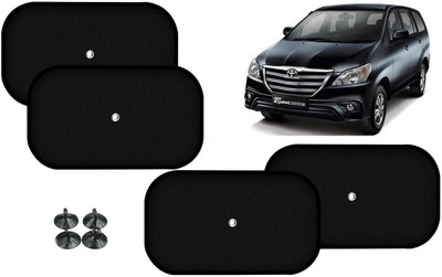 Auto Kite Side Window Sun Shade For Toyota Innova(Black)