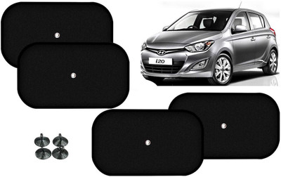 Auto Kite Side Window Sun Shade For Hyundai i20(Black)