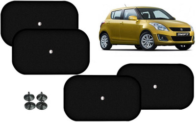 Auto Kite Side Window Sun Shade For Maruti Suzuki Swift(Black)