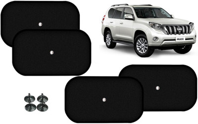 Auto Kite Side Window Sun Shade For Toyota Land Cruiser Prado(Black)