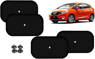 Auto Kite Side Window Sun Shade For Honda Jazz(Black)