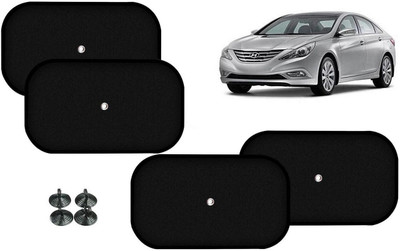 Auto Kite Side Window Sun Shade For Hyundai Sonata(Black)