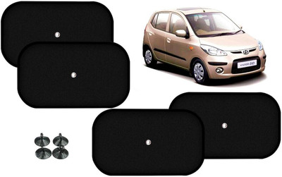 Auto Kite Side Window Sun Shade For Hyundai i10(Black)