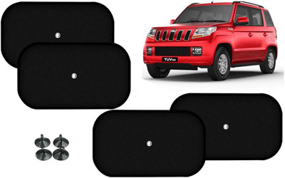 Auto Kite Side Window Sun Shade For Mahindra TUV-300(Black)
