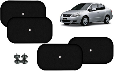 Auto Kite Side Window Sun Shade For Maruti Suzuki SX4(Black)