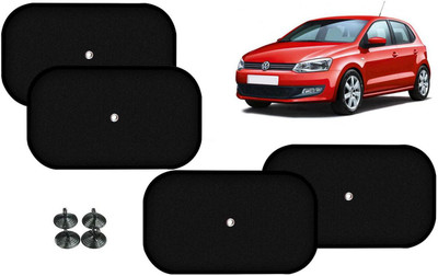 Auto Kite Side Window Sun Shade For Volkswagen Polo(Black)
