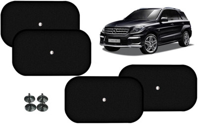 Auto Kite Side Window Sun Shade For Mercedes Benz M-Class(Black)