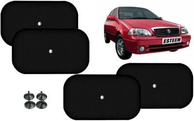 Auto Kite Side Window Sun Shade For Maruti Suzuki Esteem(Black)