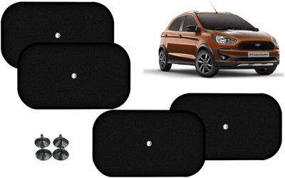 Auto Kite Side Window Sun Shade For Ford Aspire(Black)