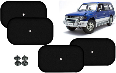 Auto Kite Side Window Sun Shade For Mitsubishi Pajero(Black)