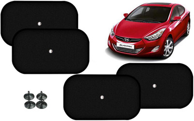 Auto Kite Side Window Sun Shade For Hyundai Elantra(Black)