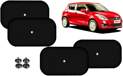 Auto Kite Side Window Sun Shade For Maruti Suzuki Swift(Black)