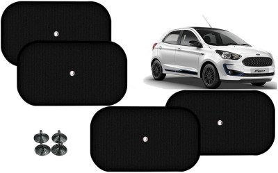 Auto Kite Side Window Sun Shade For Ford Figo(Black)