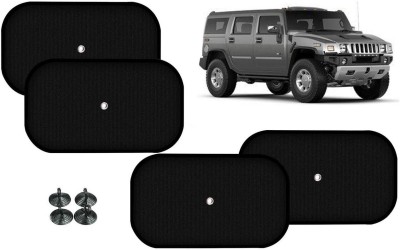 Auto Kite Side Window Sun Shade For HM Hummer H2(Black)