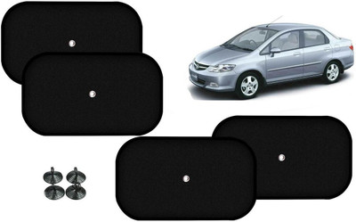 Auto Kite Side Window Sun Shade For Honda City ZX(Black)