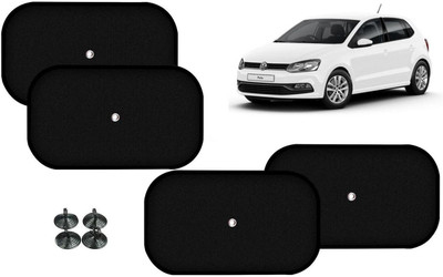 Auto Kite Side Window Sun Shade For Volkswagen Polo Exquisite(Black)