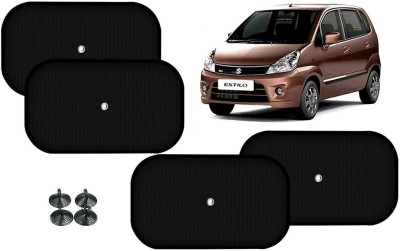 Auto Kite Side Window Sun Shade For Maruti Suzuki Zen Estilo(Black)