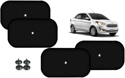 Auto Kite Side Window Sun Shade For Ford Aspire(Black)