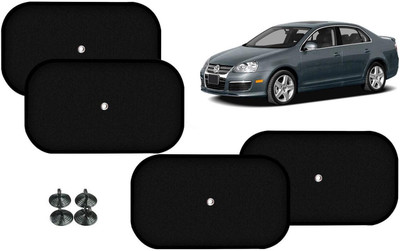 Auto Kite Side Window Sun Shade For Volkswagen Jetta(Black)