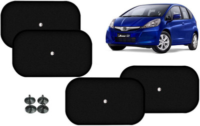 Auto Kite Side Window Sun Shade For Honda Jazz(Black)