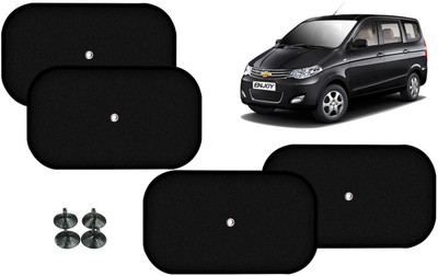Auto Kite Side Window Sun Shade For Chevrolet Enjoy(Black)