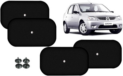 Auto Kite Side Window Sun Shade For Mahindra Logan(Black)