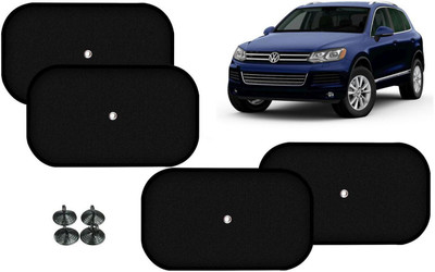 Auto Kite Side Window Sun Shade For Volkswagen Touareg(Black)