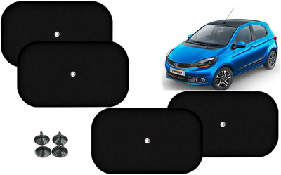 Auto Kite Side Window Sun Shade For Tata Tiago(Black)