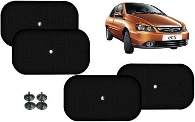 Auto Kite Side Window Sun Shade For Tata Indigo CS(Black)