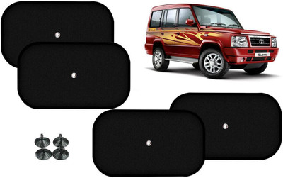 Auto Kite Side Window Sun Shade For Tata Sumo(Black)