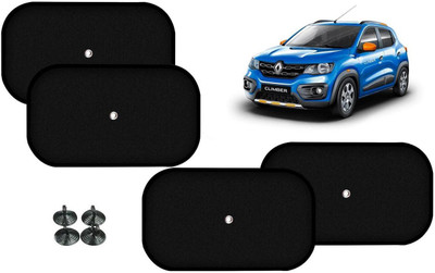 Auto Kite Side Window Sun Shade For Renault Kwid(Black)