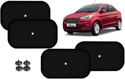 Auto Kite Side Window Sun Shade For Ford Aspire(Black)