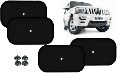 Auto Kite Side Window Sun Shade For Mahindra Scorpio(Black)