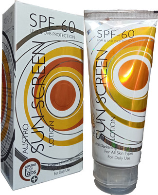 AUSTRO Sunscreen - SPF 50 PA++++ Sun Screen Lotion(60 g)