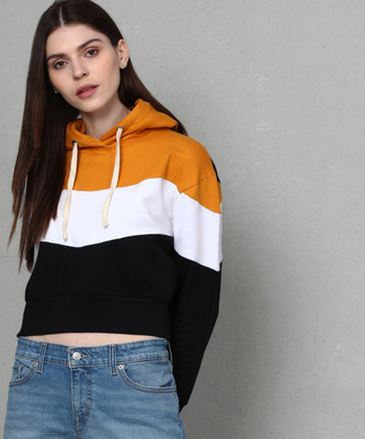 Metronaut Full Sleeve Solid Women Sweatshirt
