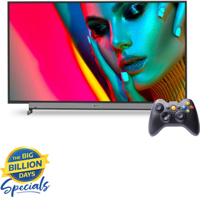Motorola 139cm (55 inch) Ultra HD (4K) LED Smart Android TV with Wireless Gamepad(55SAUHDM)
