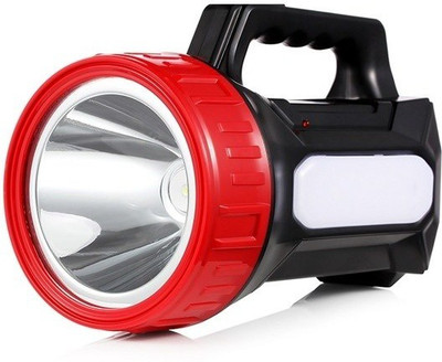 Care 4 Rechargeable long range 40W Dual function Torch(Black, Red, 22 cm, Rechargeable)