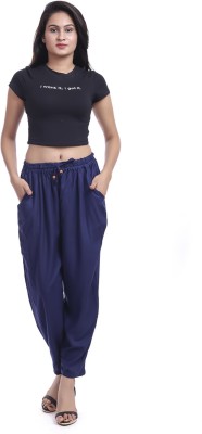 Lee Ropa Regular Fit Women Blue Trousers