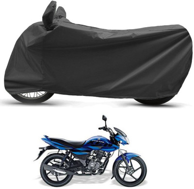 BikenWear Waterproof Two Wheeler Cover for Bajaj(XCD 125cc, Black)